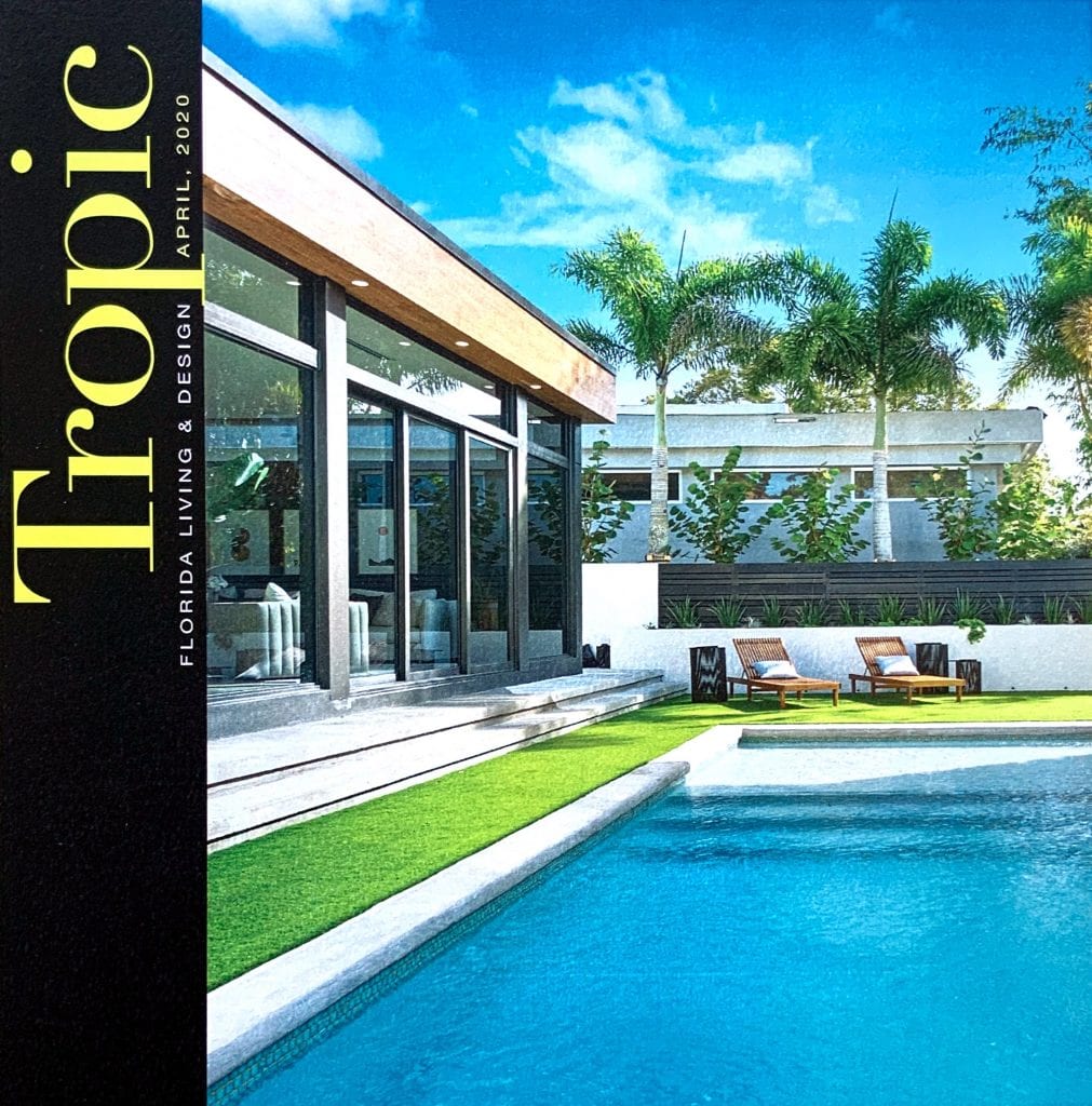 Tropic Magazine cover Studio 818 MidMod House