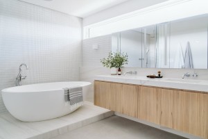 Interior designer in Fort Lauderdale, Modern luxury bath by STUDIO 818 Design + Build